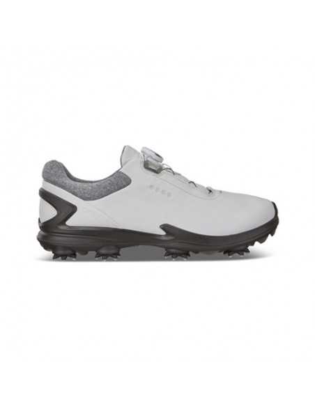 Ecco Golf Biom G Boa Blanc Gris Chaussure Homme Chaussures De Golf