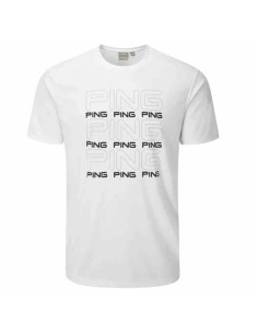 PING-LOGO-T-Shirt weiß –...