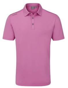 PING LINDUM PINK- POLO D'HOME