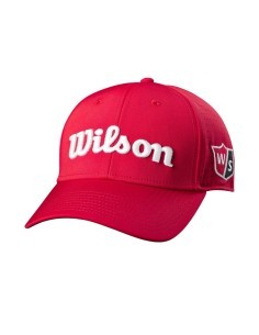 WILSON PRO TOUR CAP RED-...