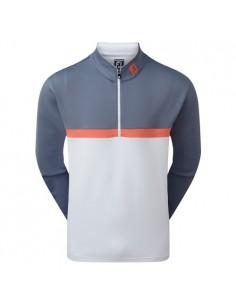 FOOTJOY 1/4 ZIP COLOUR BLOCKED CHILL OUT - JERSEI HOME
