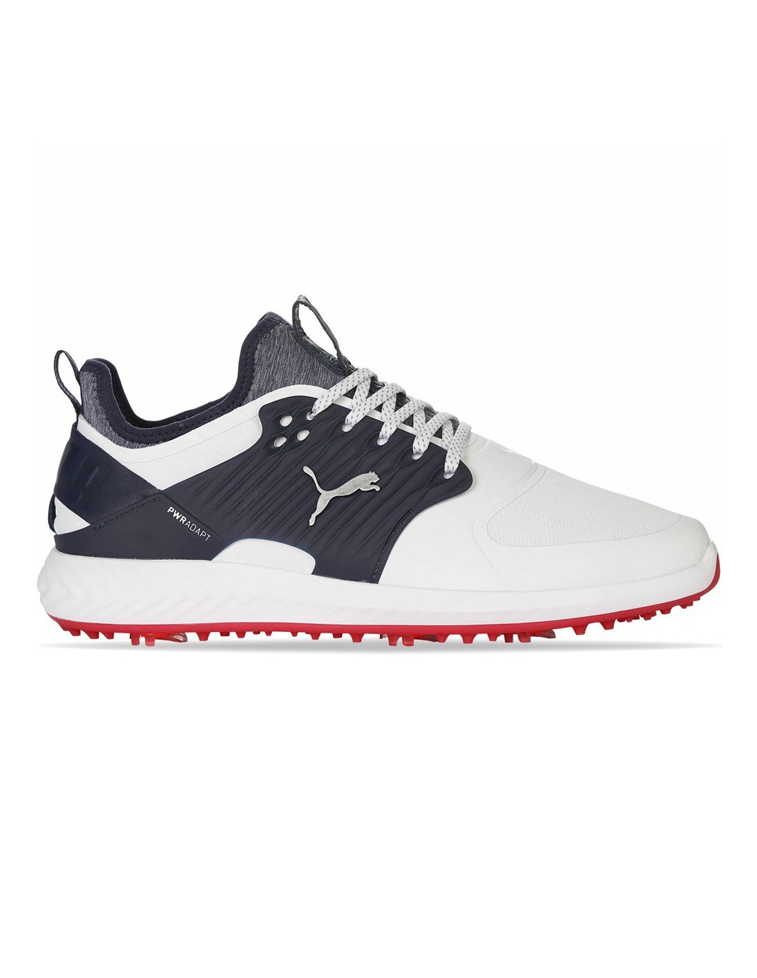 Zapato de golf - PUMA IGNITE POWER ADAPT CAGED WHITE/NAVY