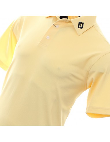 footjoy yellow golf shirt