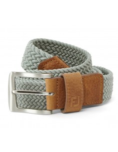 FOOTJOY BRAIDED BELT GREY -...