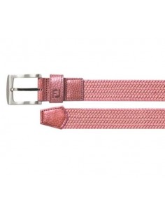 FOOTJOY BRAIDED BELT PINK -...