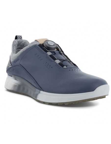 ECCO M GOLF S-THREE BOA BLUE - MAN SHOE - Ecco Men's Golf Shoes