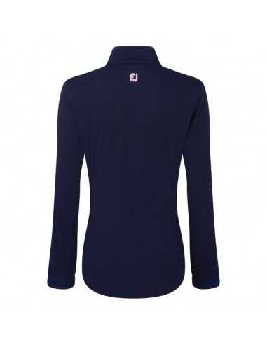 Footjoy - Veste Pluie Hydroknit Bleu Marine/Rose Femme - Golf Plus