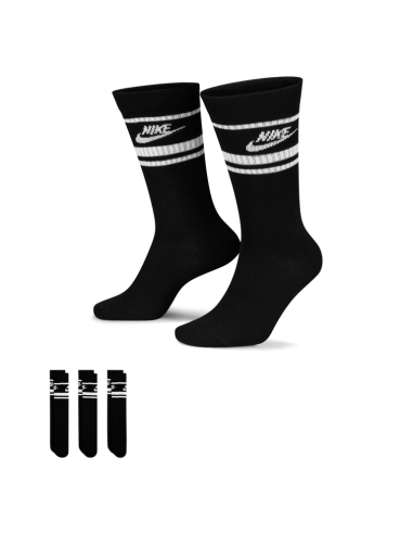NIKE SPORTSWEAR EVERYDAY ESSENTIAL BLACK/WHITE (3pair) CALCETINES HOMBRE | gratuito | The Golf Square