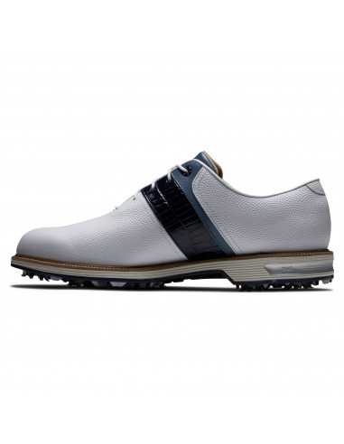 FOOTJOY PREMIERE SERIES PACKARD WHITE/NAVY - MEN'S SHOES - Men's Golf ...