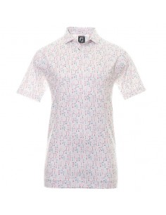 FOOTJOY GLASS PRINT BLANC -...