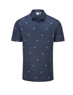 PING TWO TONE POLO NAVY -...